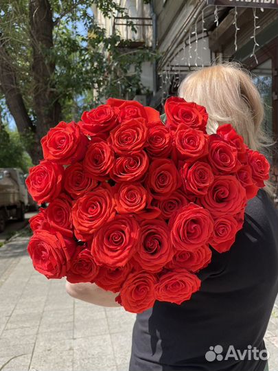 Роза Эквадор 60см