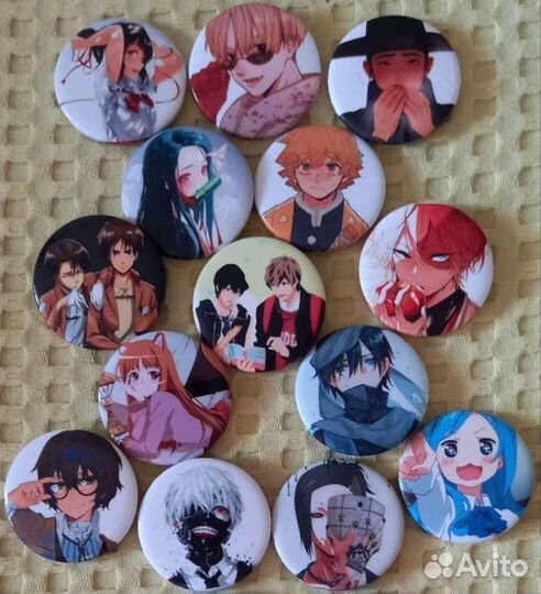 Обновлено значки Геншин Импакт, Аниме и BTS