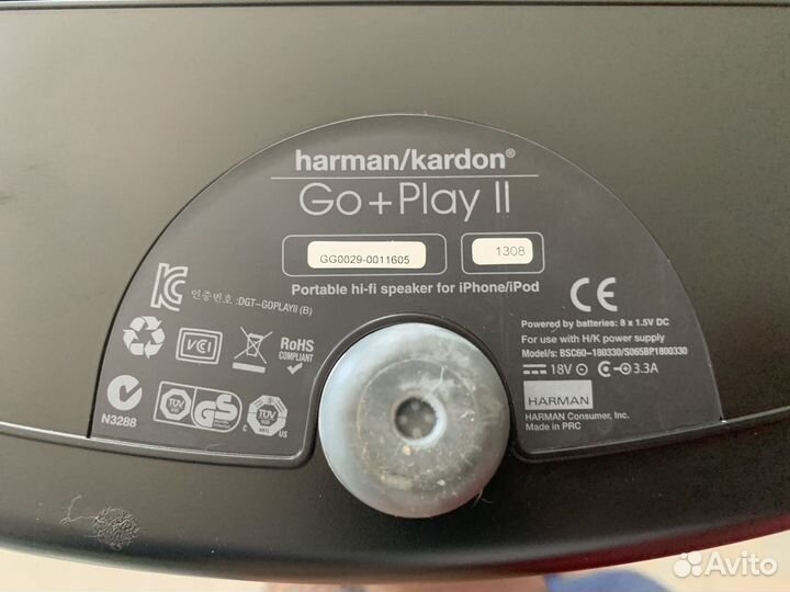Колонка harman kardon go play2