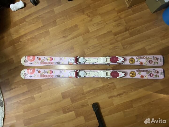 Горнолыжные ботинки lange 23,5 и горные лыжи 130см