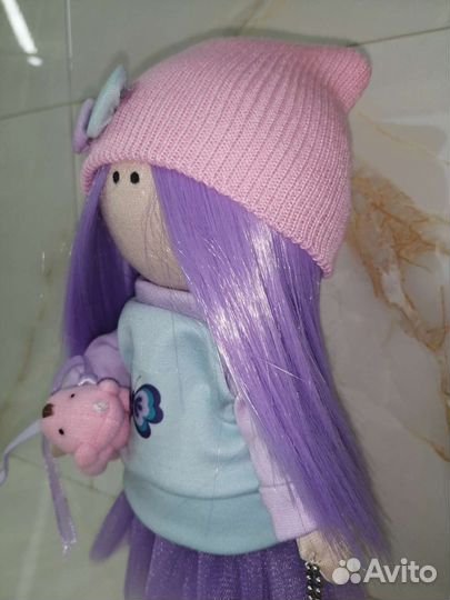 Кукла текстильная