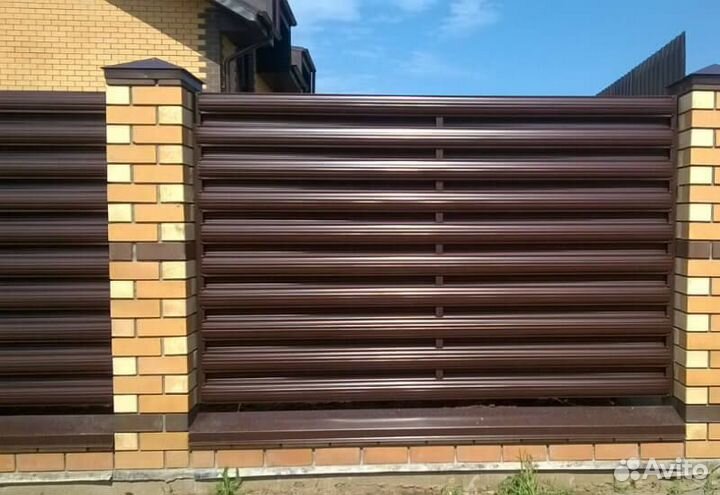 Штакетник широкий