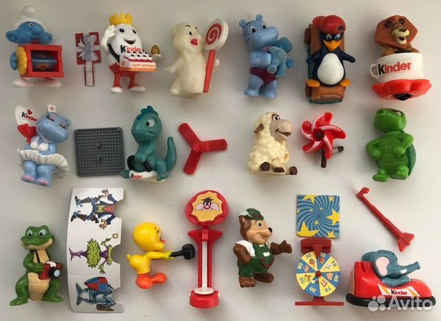 Веселый юбилей полная серия киндер новая