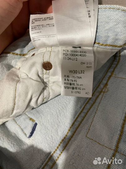 Мужские джинсы levis 501