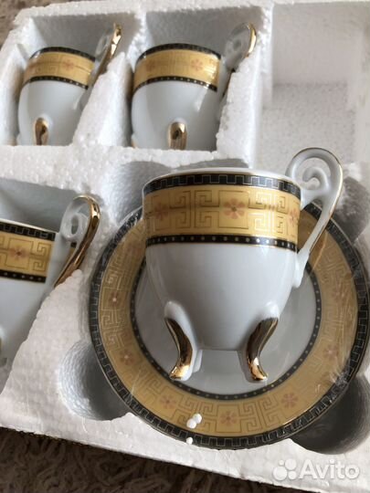 Кофейный сервиз на 6 персон