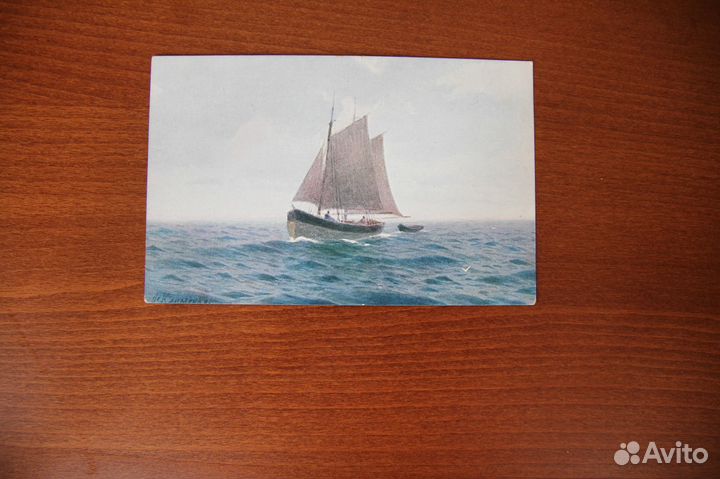 Набор дореволюционных маринистических открыток