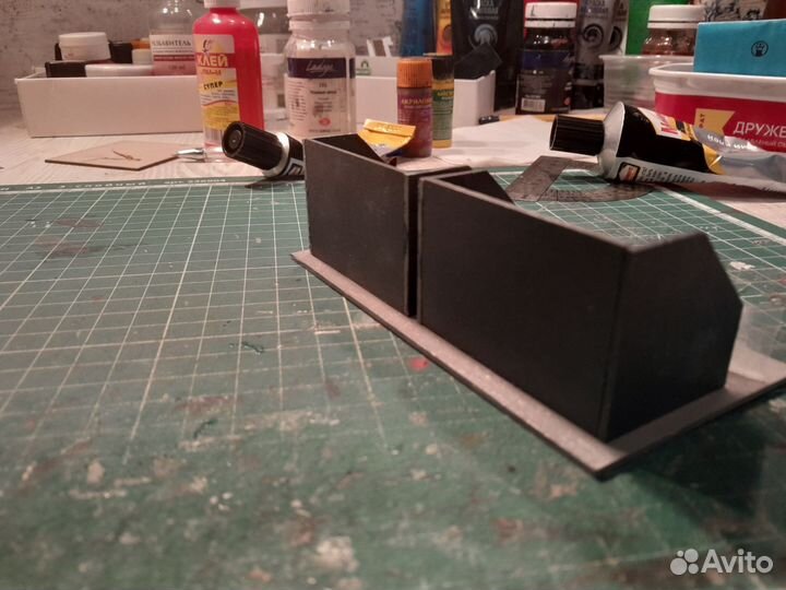 Модели в масштабе 1:43. Макет мусорных баков 1:43