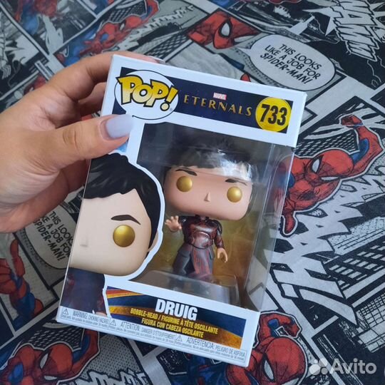 Funko pop, Druig marvel; фигурка фанко поп марвел