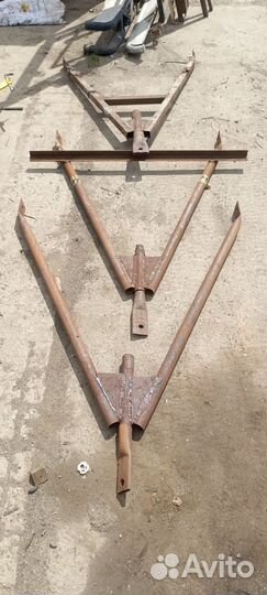 Дышло на прицеп или сцепка жёсткая