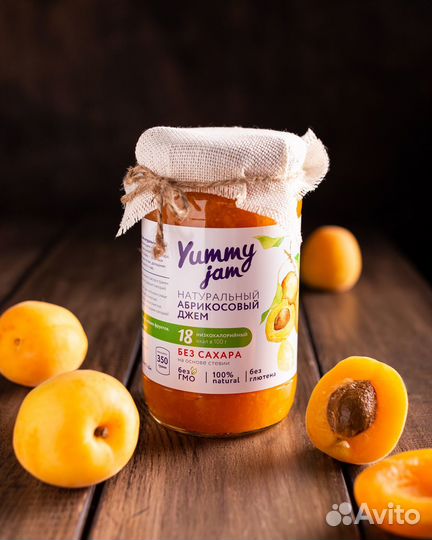 Джем Абрикосовый без сахара