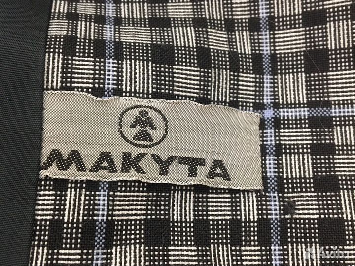 Пиджак женский серый в клетку из 90-ых