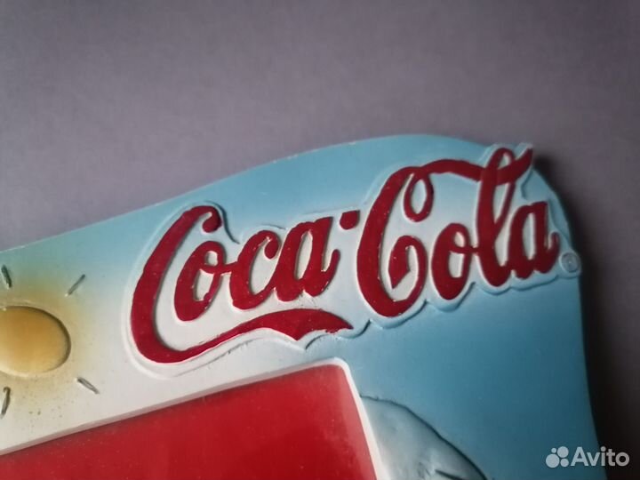 Новогодняя фоторамка coca cola