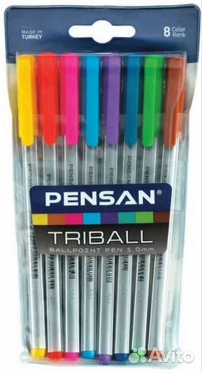Ручки шариковые масляные Pensan набор
