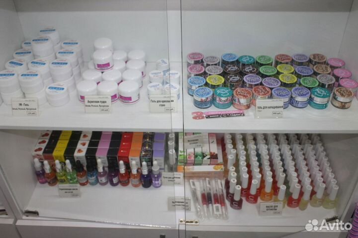 Продам весь товарный остаток материалы для ногтей