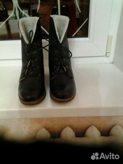 Ботильоны зимнние новые