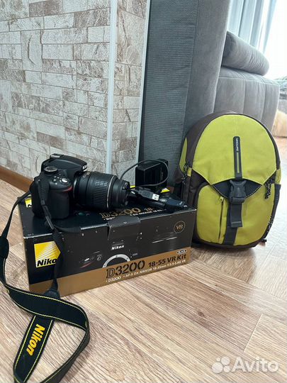 Зеркальный фотоаппарат nikon d3200 Kit