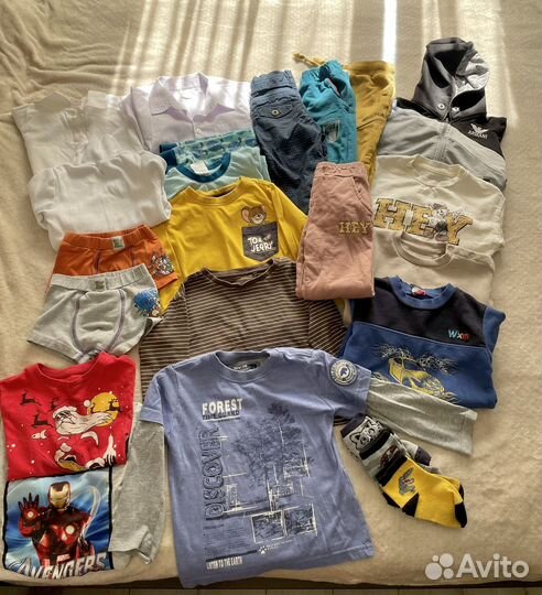 Вещи пакетом на мальчика с 3 до 4 лет