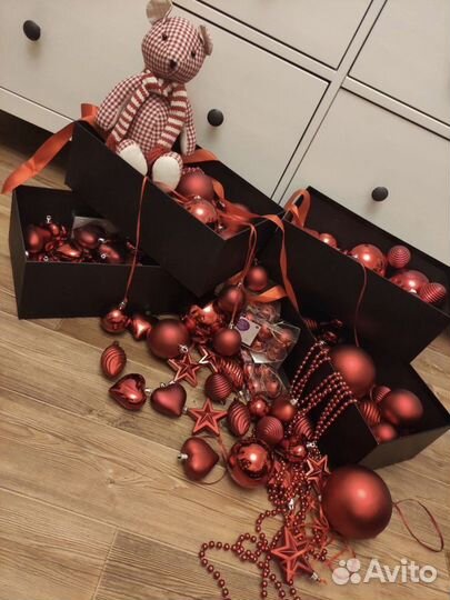 Елочные игрушки икеа