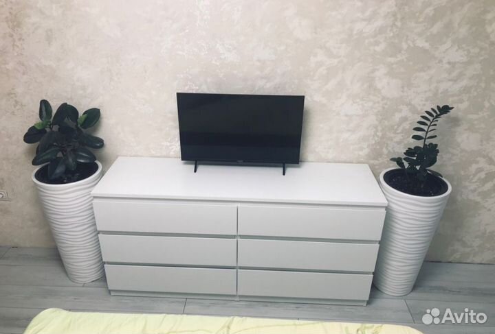 Комод Белый аналог IKEA Мальм 6 ящиков Кашира