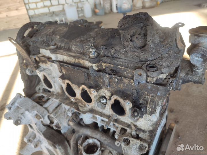 Двигатель 1.6 BSE после пожара на гбц 90тыс пробег