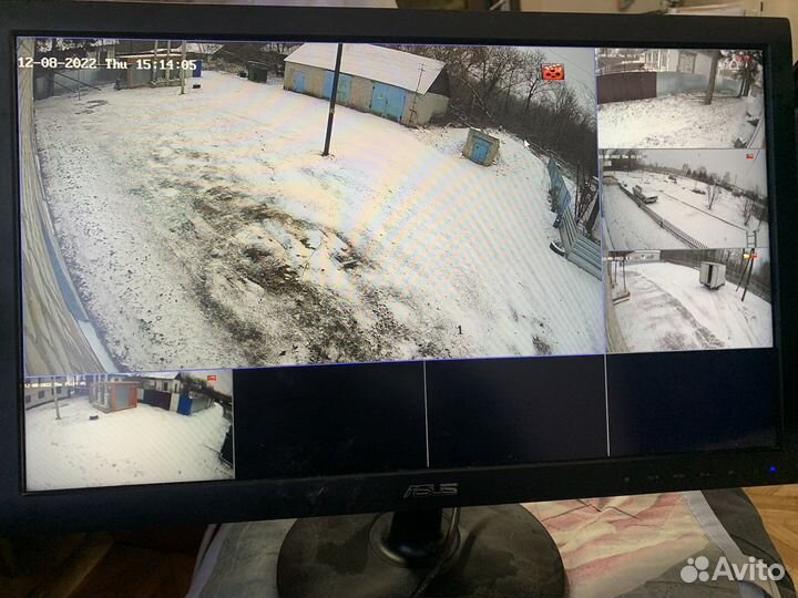 Видеонаблюдения установка