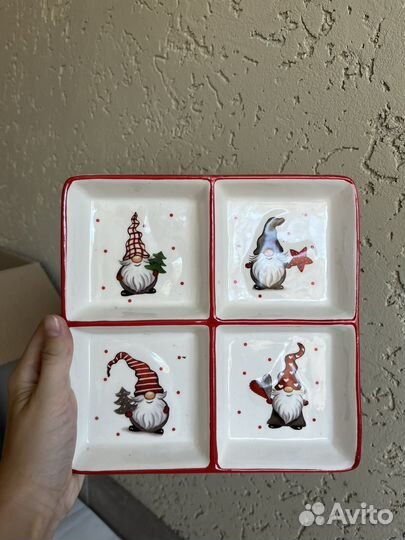 Набор новогодней посуды