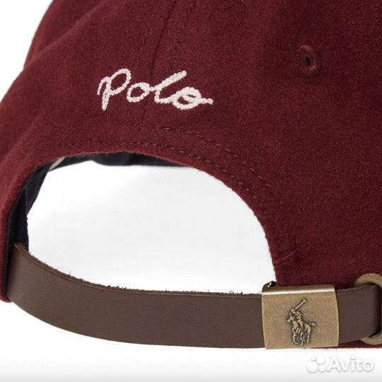 Кепка Polo Ralph Lauren, P Logo, Wool Cap