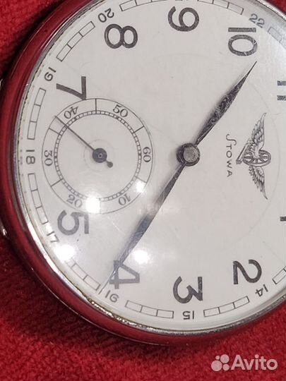 Карманные часы stowa (знак железной дороги) редкие