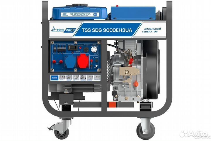 Дизель генератор TSS SDG 9000EH3UA