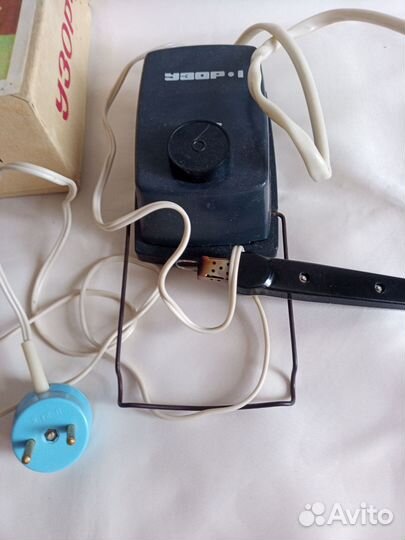 Прибор для выжигания по дереву СССР