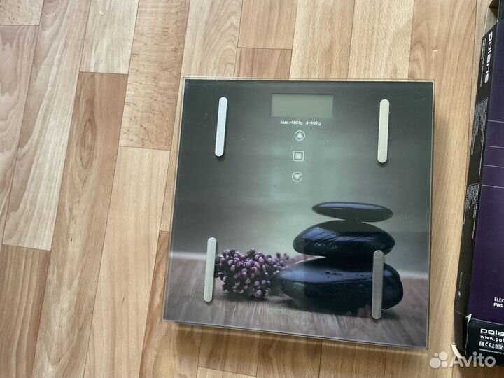 Весы напольные Электронные Polaris PWS1857DGF новы
