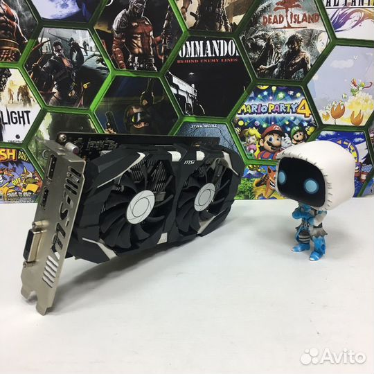 Видеокарта Nvidia MSI GeForce GTX1050Ti 4Gb
