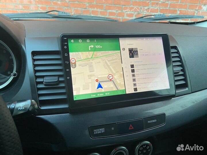Mitsubishi Lancer X 10 Android магнитола