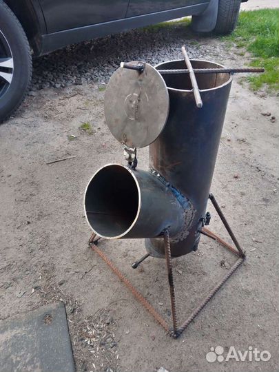 Печь щепочница