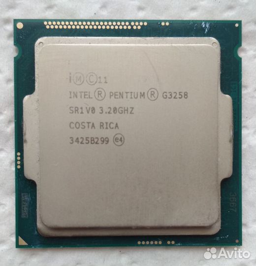 Процессор Intel Pentium G3258