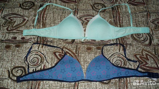 Бюстгальтеры подростковые 70 А, 4 штуки