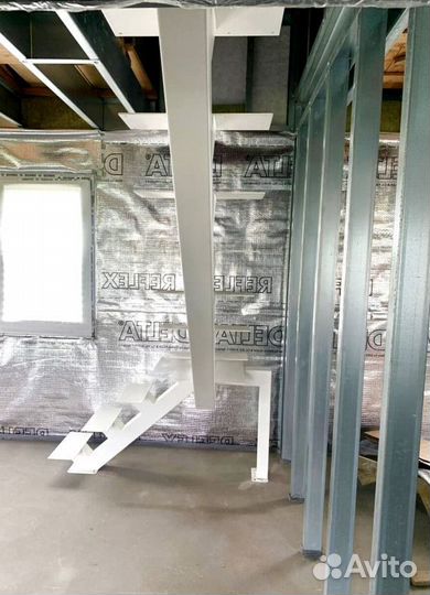 Лестница из листового металла