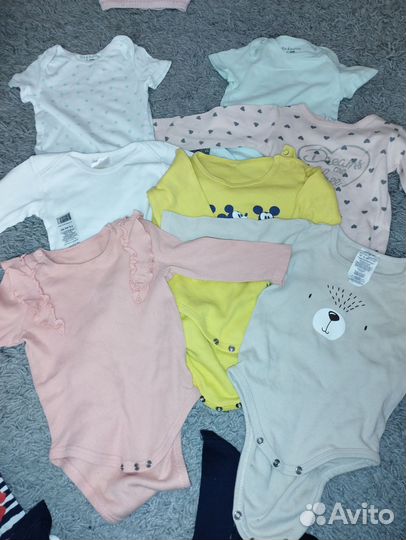 Детские вещи пакетом 74 на девочку