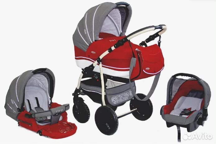 Коляска zippy 3 в 1