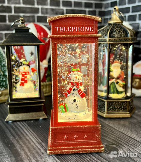 Новогодний фонарь. Сувенир. Подарок. Декор