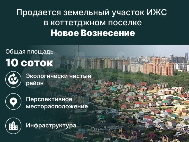 Участок 10 сот. (ИЖС)