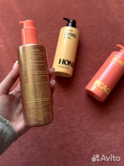 Масло для тела с шимером Victoria's Secret/pink