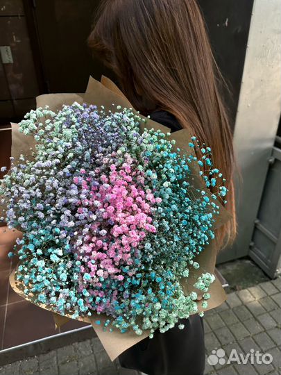 Букет из гипсофилы