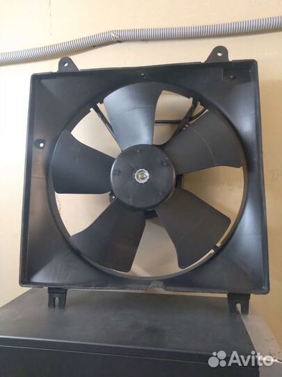 Вентилятор основной в сборе с мотором Lacetti