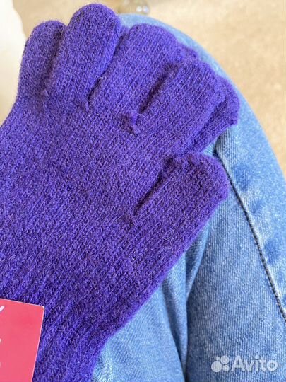Шерстяные перчатки