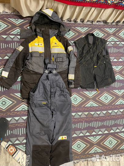 Спецодежда зимняя мужская роснефть