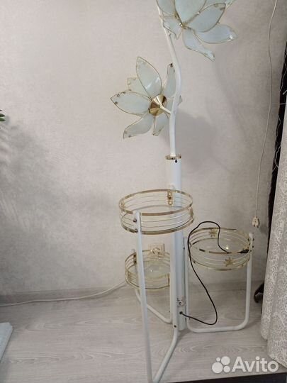 Торшер напольный бу