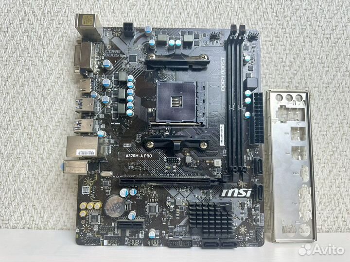 Материнская плата MSI A320M A Pro