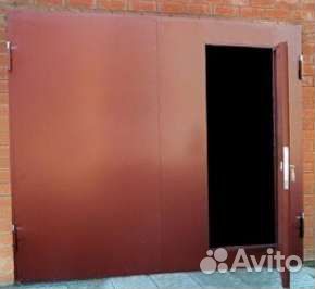 Ворота гаражные металлические