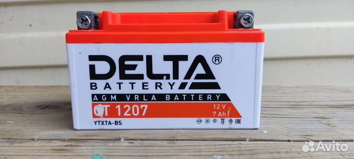 Аккумулятор Delta CT1207